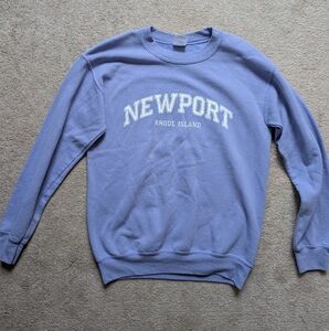 Gildan Blue Crewneck Sweater Classic Style Comfort